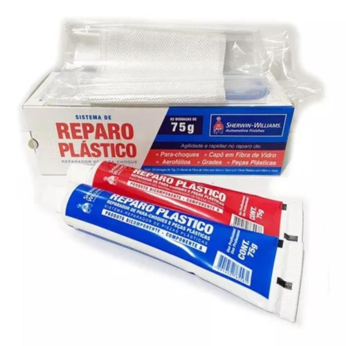 VEDA CHOQUE KIT PARA REPARO EM PEÇAS DE PLASTICO 75GR