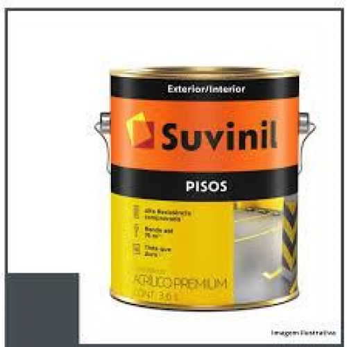 PISO SUVINIL  CINZA ESCURO 3,6 LTS - 3,6