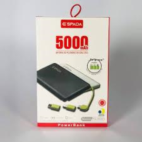 BATERIA PORTATIL DE POLIMERO PN 952E 5000MAH - UNI