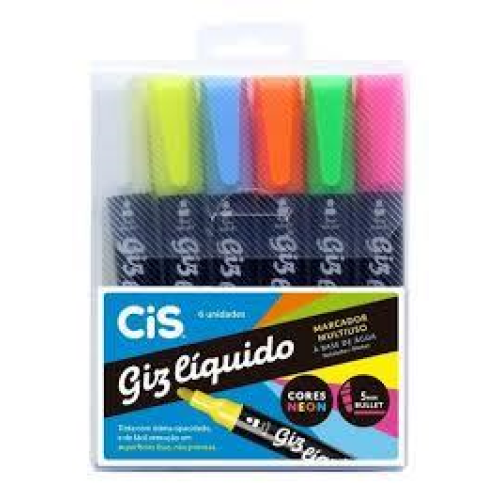 MARCADOR GIZ LIQUIDO PARA VIDRO LOUSA VITRINE CARRO - UNI