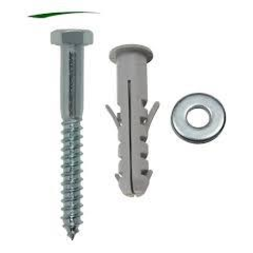 PARAFUSO SEXTAVADO C 1/4X70MM C/BUCHA ANEL 10MM ARRUELA - UNI