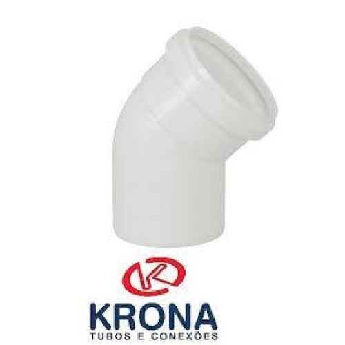 JOELHO 45 ESGOTO 100MM KRONA - UNI