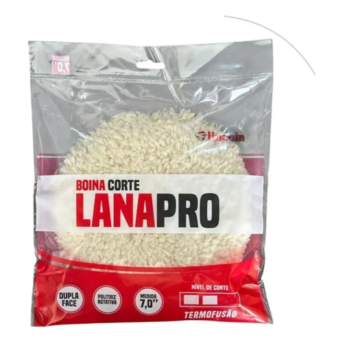 BOINA LINCOLN DUPLA FACE BRANCA - UNI