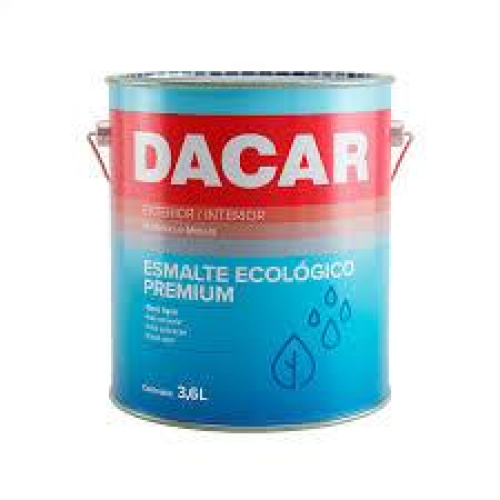 TINTA ESMALTE ECOLOGICO PREMIUM DACAR BRANCO BRILHANTE 3,6L - UNI