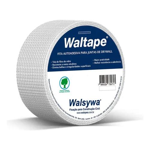 FITA TELADA DRYWALL WALTAPE 90M X 48 MM - WALSYWA - UNI