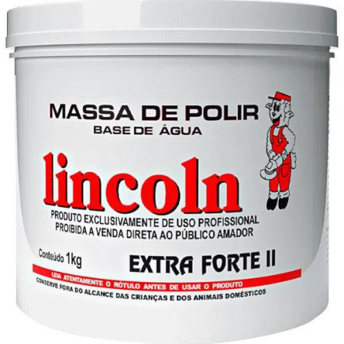 MASSA DE POLIR 2 LINCOLN - 1KG