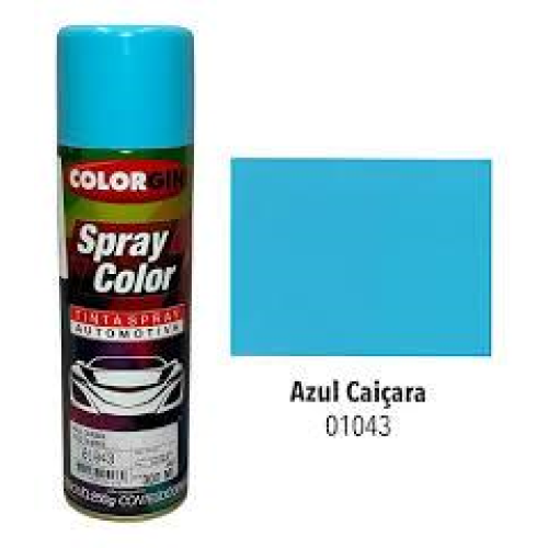 Spray Azul Caiçara 300ml Colorgin Sherwin-Williams - Tinta Automotiva com Acabamento Brilhante e Secagem Rápida