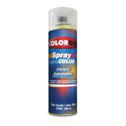 SPRAY PRETO FOSCO ALTA TEMPERATURA COLORGIN AUTOMOTIVO