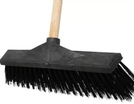LIMP VASSOURA GARI PLASTICA 40 CM COM CABO - UNI
