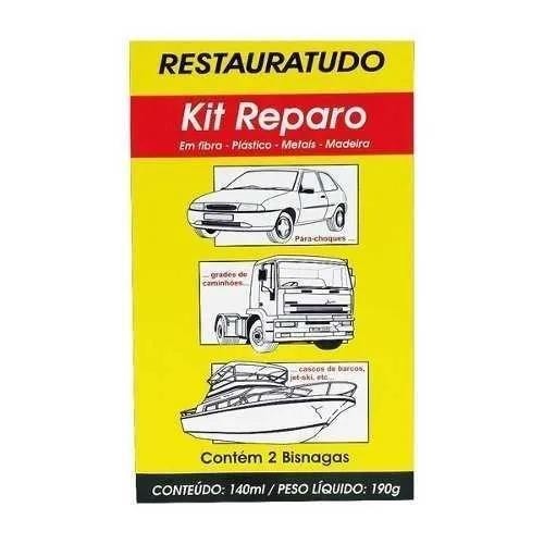 VEDA CHOQUE KIT REPARO RAP PLASTICO 100G REPAR - UNI