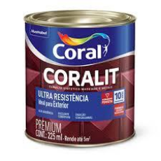 CORALIT ULTRA RESISTENCIA ALTO BRILHO 225ML CORES CORAL - UNI