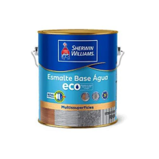 ESMALTE A BASE DE AGUA PRETO ALTO BRILHO 3L - UNI