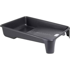 BANDEJA PLASTICA PRETA  PARA ROLO DE 23CM - UNI
