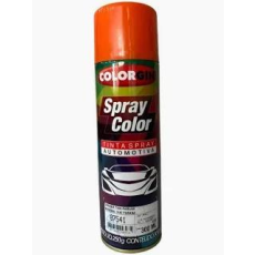 Spray Automotivo Laranja 300ml Colorgin Sherwin-Williams - Tinta Spray com Acabamento Brilhante e Secagem Rápida