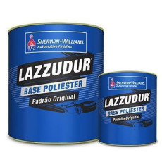 Base Poliéster Lazzudur Branco Ártico IV Liso 900ml Sherwin-Williams - Tinta Automotiva para Retoques e Pintura Geral