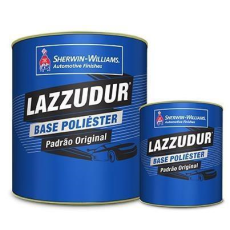Base Poliéster Lazzudur Cinza Camburi Perolizado SW 900ml - Tinta Automotiva para Retoques e Pintura Geral