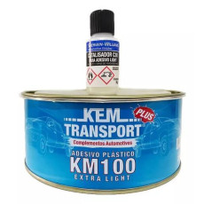 MASSA PLASTICA KM100 LIGHT COM CATALISADOR 500 GR - 495G