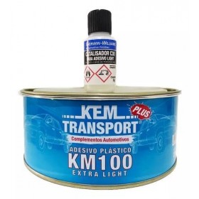 MASSA PLASTICA KM100 LIGHT COM CATALISADOR 500 GR - 495G