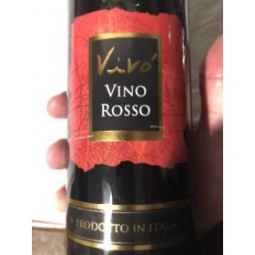 VINHO VIVO VINO ROSSO SECO 750ML ITALIA - UNI