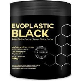 EVOX EVOPLASTIC BLACK RENOVA PLASTICOS EXTERNOS ESCURO 400G - UNI