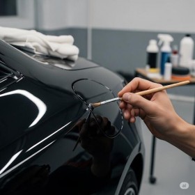 TAPA RISCO PRETO LISO - UNI