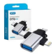 ADAPTADOR OTG 3X1 HM006 - UNI