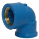 JOELHO 90 SOLD BUCHA LT AZ 32MMX3/4 AMAN - UNI