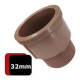 ADAPTADOR SOD CURTO 32MMX1 MARROM FORTLEV - UNI