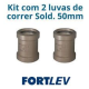 LUVA CORRER SOLD 50MM FORTLEV - UNI