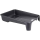 BANDEJA PLASTICA PRETA  PARA ROLO DE 23CM - UNI