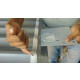 MASSA PLASTICA KM100 LIGHT COM CATALISADOR 500 GR - 495G