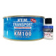 MASSA PLASTICA KM100 LIGHT COM CATALISADOR 500 GR - 495G