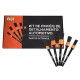 EVOX KIT DE PINCEIS DE DETALHAMENTOS AUTO PARTES EXTERNAS 5 UNI